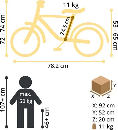 Дитяче велосипед BIKESTAR 16 дюймів: алюмінієвий MTB для дівчаток та хлопчиків 4-5 років, V-brake, чорно-зелений