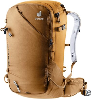 Рюкзак для лижних турів Deuter Freerider Pro 34+ л, унісекс, мигдальний-кориця