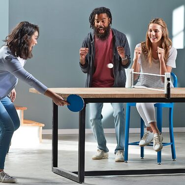 М'ячі для пінг-понгу Franklin Sports - Білі м'ячі для настільного тенісу - 38 мм, офіційний розмір та вага - Професійна якість One Star - Упаковка 6 шт.