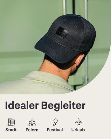 Кепка-снэпбек Johnny Urban Dean унісекс, регульований розмір, сіро-коричнева