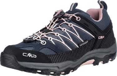 CMP Jungen Rigel Low Trekking Shoe Wp - Трекінгові черевики для хлопчиків, Asphalt Rose, 37 EU