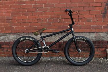 BMX велосипед Eastern Bikes Wolfdog 50,8 см, повністю хромолібденова рама, чорний