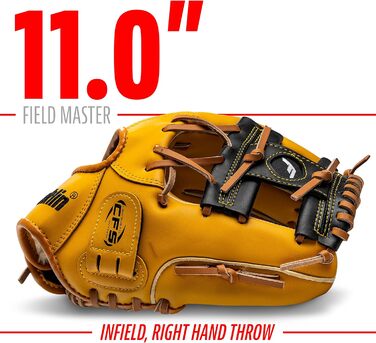 Бейсбольна рукавиця Franklin Sports Field Master Series 28 см для правої руки