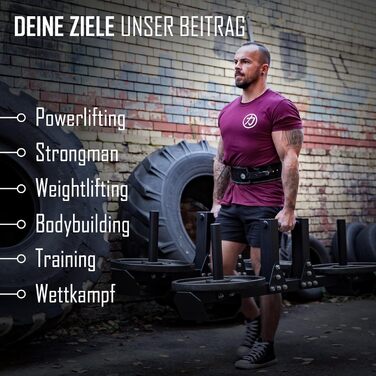 Пояс для пауерліфтингу Strength Shop 13мм з важільною пряжкою, IPF сертифікований, сталевий замок, чорний-білий, для підтримки спини й хребта, міцний шкіряний ремінь для тренувань