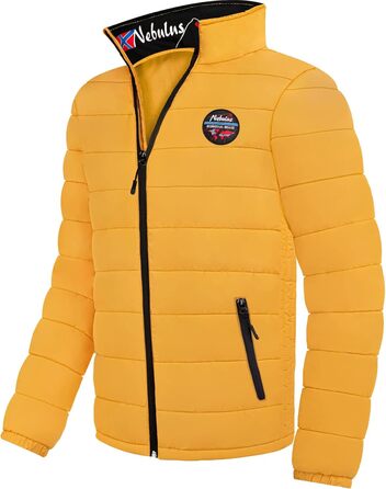 Чоловіча куртка Nebulus TAMMES, тепла зимова та перехідна куртка, жовта L