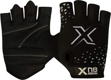 Рукавички для фітнесу Xn8: тренувальні, для важкої атлетики, їзди на велосипеді, для жінок та чоловіків, білі, розмір XL