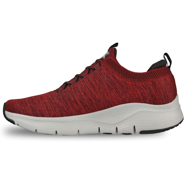 Кросівки Skechers Arch Fit Waveport для чоловіків (40 EU, червоно-чорні)