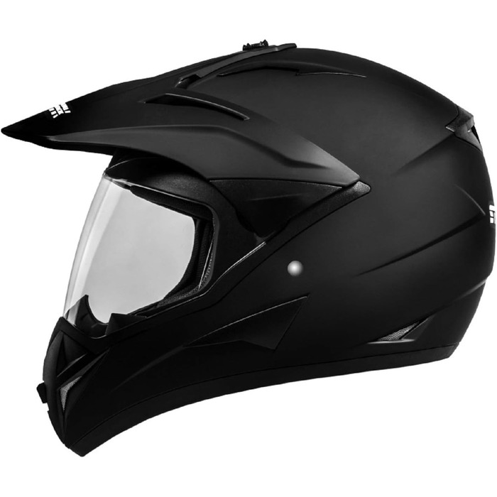 Мотошолом Enduro ATO Moto 801 GS War Matt з візором, ECE 22.05, розмір XL (61 см)