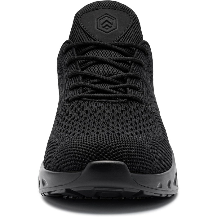 Водонепроникне взуття LARNMERN для чоловіків: спортивне, кухарське, туристичне, повсякденне, фітнес, чорний (46 EU)