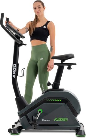 Ергометр Hop-Sport HS-120H Argo з Bluetooth та керуванням через додаток, 12 програм тренувань, ват-контроль, 10 кг маховик, 32 рівні опору
