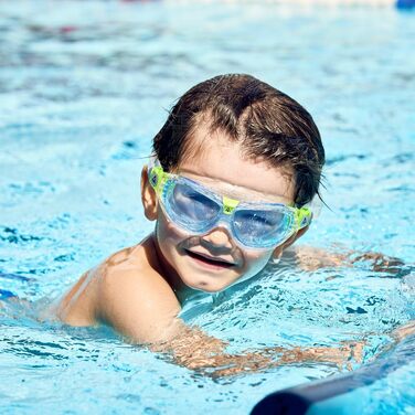 Дитячі плавальні окуляри Aquasphere Seal KID з UV-захистом та антифогом, силіконові, прозоро-блакитні