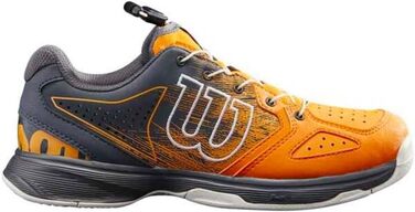 Тенісні кросівки Wilson KAOS QL Junior - білі дитячі кросівки (39 EU, Autumn Glory Ebony White)