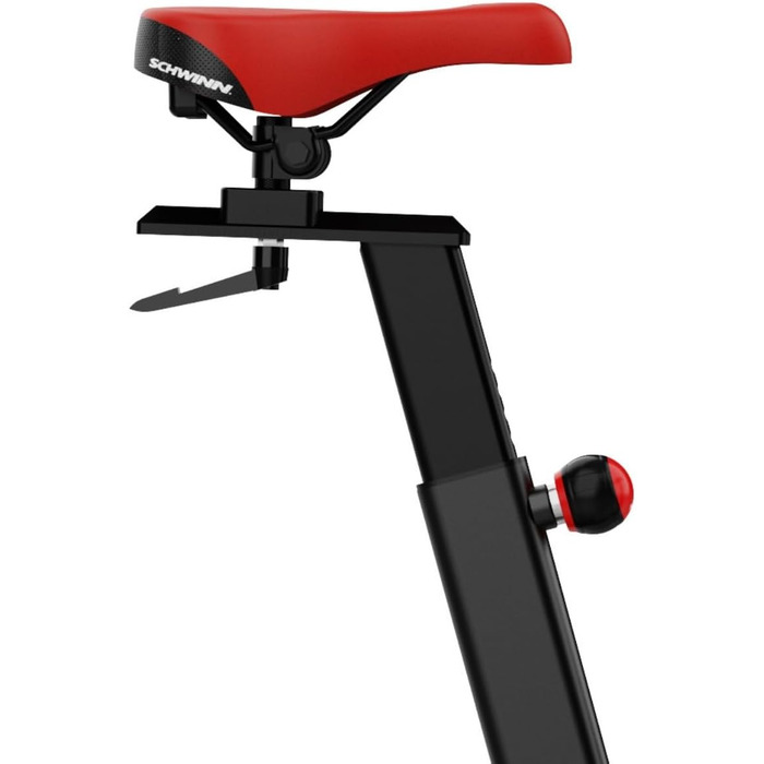 Велотренажер Schwinn Fitness 700IC: 18 кг маховик, тихий ремінний привід, регульоване сидіння та кермо, SPD педалі, тримач для планшета – студійна якість для дому