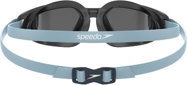 Окуляри для плавання Speedo Hydropulse унісекс | Зручна посадка | Регульована конструкція, сірі | Діоптрії 3.0, середній розмір
