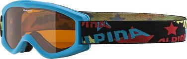 ALPINA CARVY 2.0 - дитяча лижна маска з 100% UV-захистом, протитуманна, ударостійка, маленький розмір