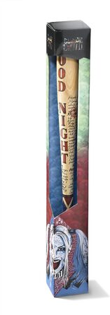 Бейсбольна бита Harley Quinn The Noble Collection NN4568, сувенірна, дерев'яна