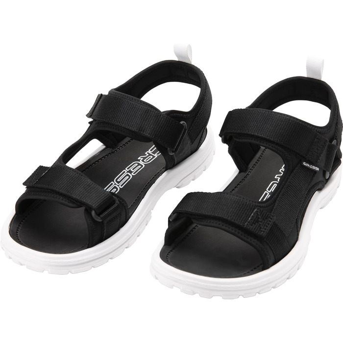 CRESSI Pete Sandal - Унісекс сандалії Cressi Pete, чорно-білі, 38 EU, для пляжу та води