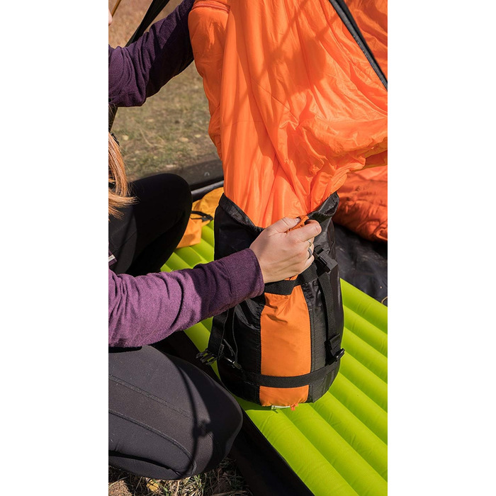 Спальний мішок TETON Sports Altos Ultralight Мумія, помаранчевий - легкий та компактний для кемпінгу