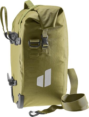 Велосипедна водонепроникна сумка Deuter Weybridge 25+5 л, Cactus, на задній багажник