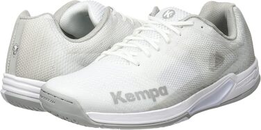 Жіночі гандбольні кросівки Kempa Wing 2.0, 44 EU, білий/сірий