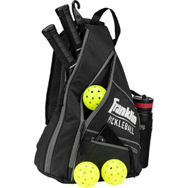 Рюкзак-сумка для піклболу Franklin Sports US Open, для екіпірування, з відділенням для ракеток, м'ячів та аксесуарів, унісекс