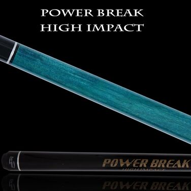 Більярдний кий Ray Speed Heavy Hitter Jump Break, 3 частини, 14 мм наконечник Phenol, 567-625 г, синій