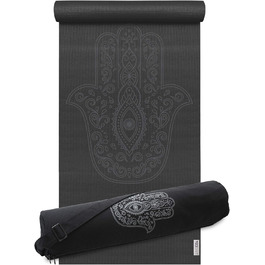 Йога-набір Yogistar Starter Edition - килимок і сумка для йоги 'Рука Фатіми', сірий