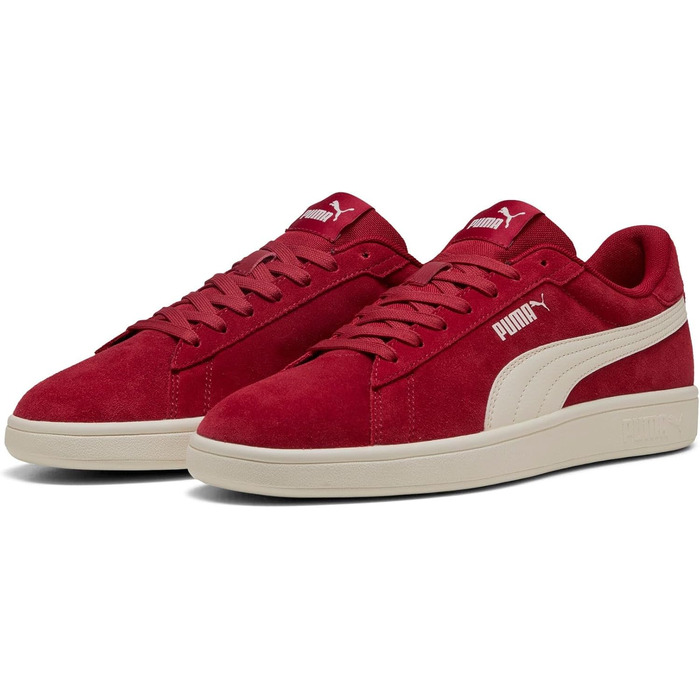 Кросівки Puma Smash 3.0 LS унісекс (44.5 EU, Dark Crimson Warm White)