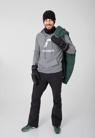 Чоловічі лижні рукавиці Reusch Kondor R-tex, водонепроникні, дихаючі, дуже теплі, чорні, розмір 9