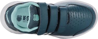 Кросівки для хлопчиків K-Swiss Court Express Omni, біло-аква блакитний, 35 EU