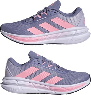 Жіночі бігові кросівки adidas Questar 3 W Crystal Sky Silver Violet Pink Spark (розмір 38 2/3 EU)