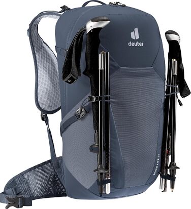 Рюкзак Deuter Speed Lite 25 літрів, легкий туристичний, чорний