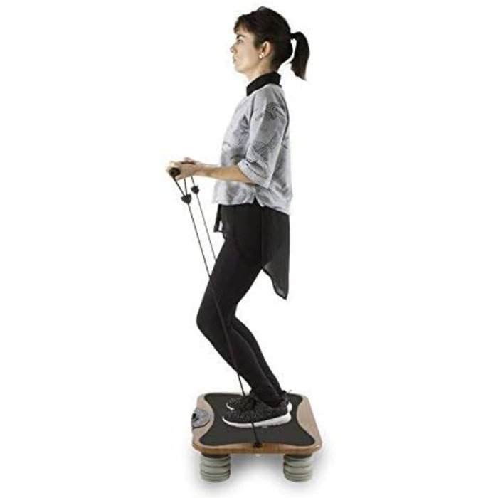 Платформа для вібраційного тренування Tecnovita by BH VIBRO Quick PRO YV14M, 35-50 Гц, 3 програми, вібраційний тренажер