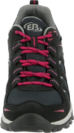 Жіночі трекінгові півчеревики Brütting Mount Frakes Low 38 EU, чорний/рожевий