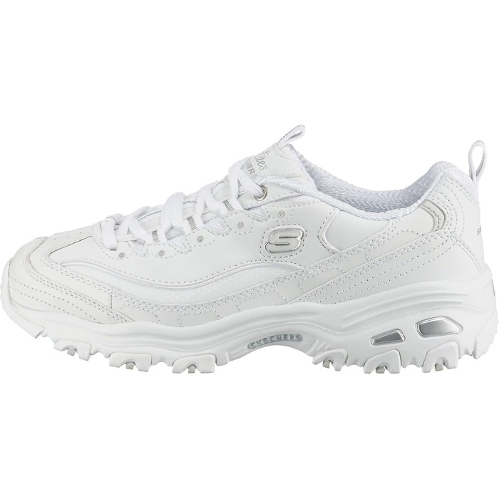 Кросівки жіночі Skechers D'Lites Fresh Start чорно-білі, шкіра/сітка, Memory Foam, 40 EU