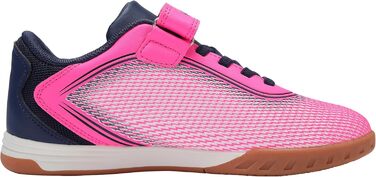 Дитячі спортивні залажні кросівки JAKO J-SI Course (32 EU, Рожевий Неон, Темно-синій)