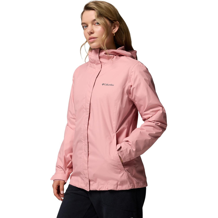 Жіноча водонепроникна куртка-дощовик Columbia Arcadia™ II, колір Eraser Pink, розмір S