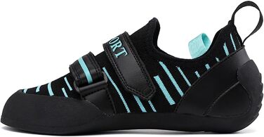 Жіночі скельні туфлі низького об'єму для фітнесу та спорту, професійні для боулдерингу, 39 EU, Black Moon