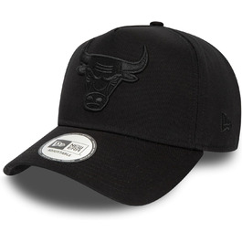 Кепка New Era Eframe 9Forty Adjustable Chicago Bulls чорного кольору, універсальний розмір