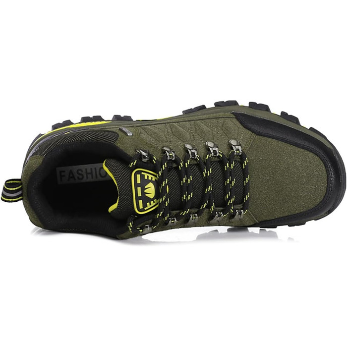 Трекінгові черевики для туризму: чоловічі та жіночі, армійного кольору, розмір 43 EU, модель 98018