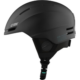Гірськолижний шолом CRNK Skadi з Bluetooth, шумозаглушенням, чорний, M, для чоловіків і жінок