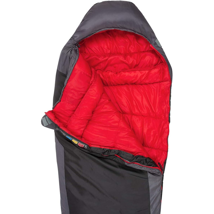 Спальний мішок Highlander Serenity 350 Charcoal для туризму та кемпінгу