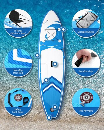 Надувний SUP (Stand Up Paddle Board) 15'2