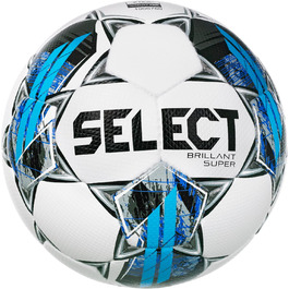 Професійний футбольний м'яч Select Super, глянцевий, розмір 5, для дорослих, біло-червоний, унісекс