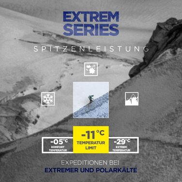 Спальний мішок Lestra Sport Greenland 200 для екстремального холоду -11°C, 200x75 см, 1.6 кг, для дорослих
