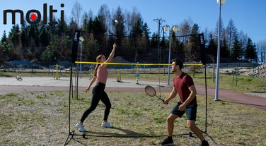 Універсальний набір 3в1 Molti: сітка для волейболу, бадмінтона та тенісу (3,06 м x 0,71 м)