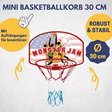 Баскетбольний кошик Best Sporting 30 см для вулиці з щитом і сіткою, для м'яча №5, міцний, для дітей
