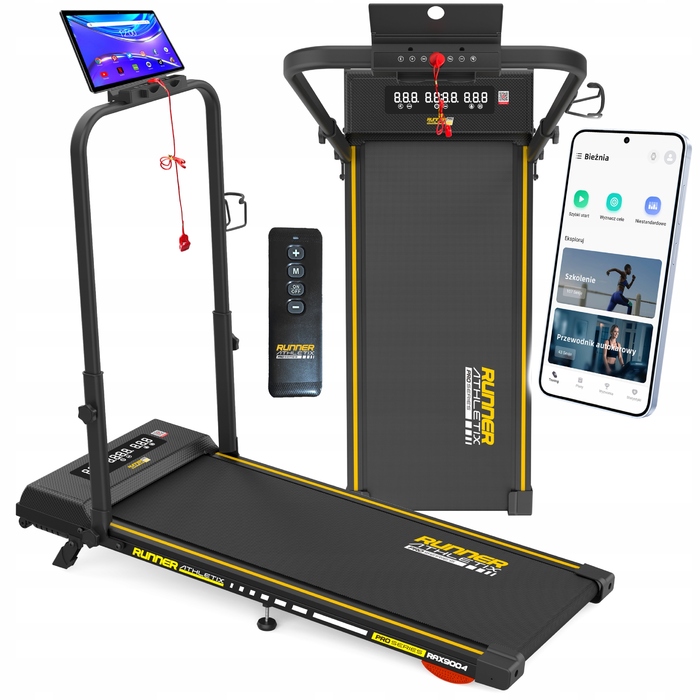 Електрична бігова доріжка Runner Athletix RAX9004, до 120 кг