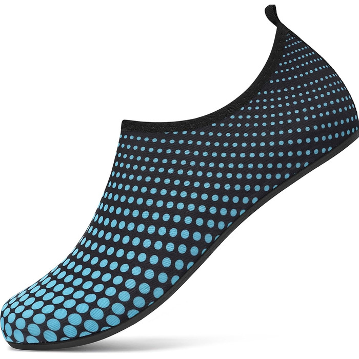 Чоловічі та жіночі аквашузи для плавання, йоги та відпочинку на пляжі. Швидко сохнуть, неслизькі, легкі (43 EU, Синій G995)