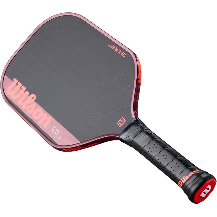 Ракетка для піклболу Wilson Blaze SF Pro 13, чорно-червона, 10.2 см